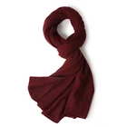 china manufacturer wholesale fashion original design winter warm 100% australia wool scarf
