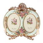 European Retro Carved Picture Photo Frame with Resin Material