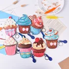 Bob Trading Women Fashion 3D Printing Cute Small Zipper Coin Purse cartoon PU leather Wallet