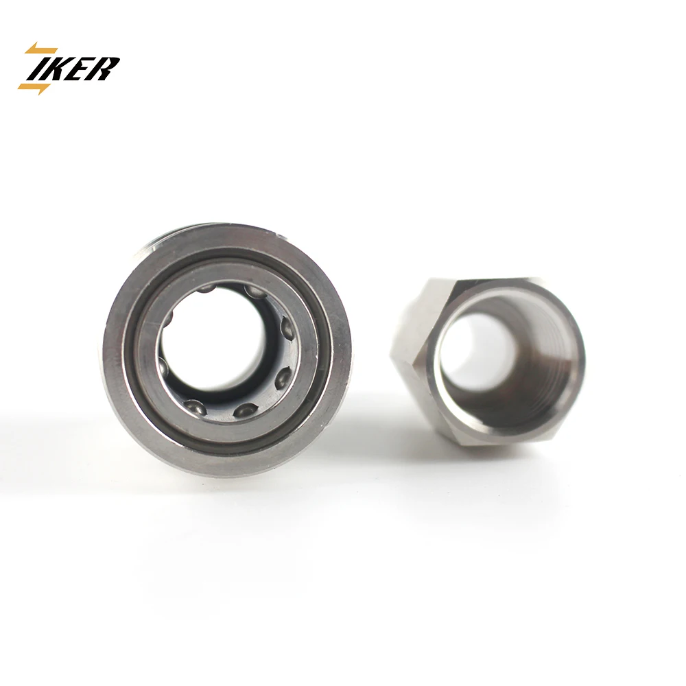 high pressure stainless steel hydraulic quick connect water hose fitting
