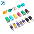 32V 1A 2A 3A 4A 5A 7.5A 10A 15A 20A 25A 30A 35A 40A 50A 60A 70A 80A 100A Low Profile Mini ATO ATC Maxi LED Auto Car Blade fuse