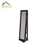 Standing mirror target jewelry armoire , storage cabinets for kitchen