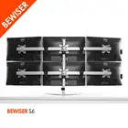 Adjustable Computer Monitor Stand / Lcd Monitor Swing Arm For Six Screens