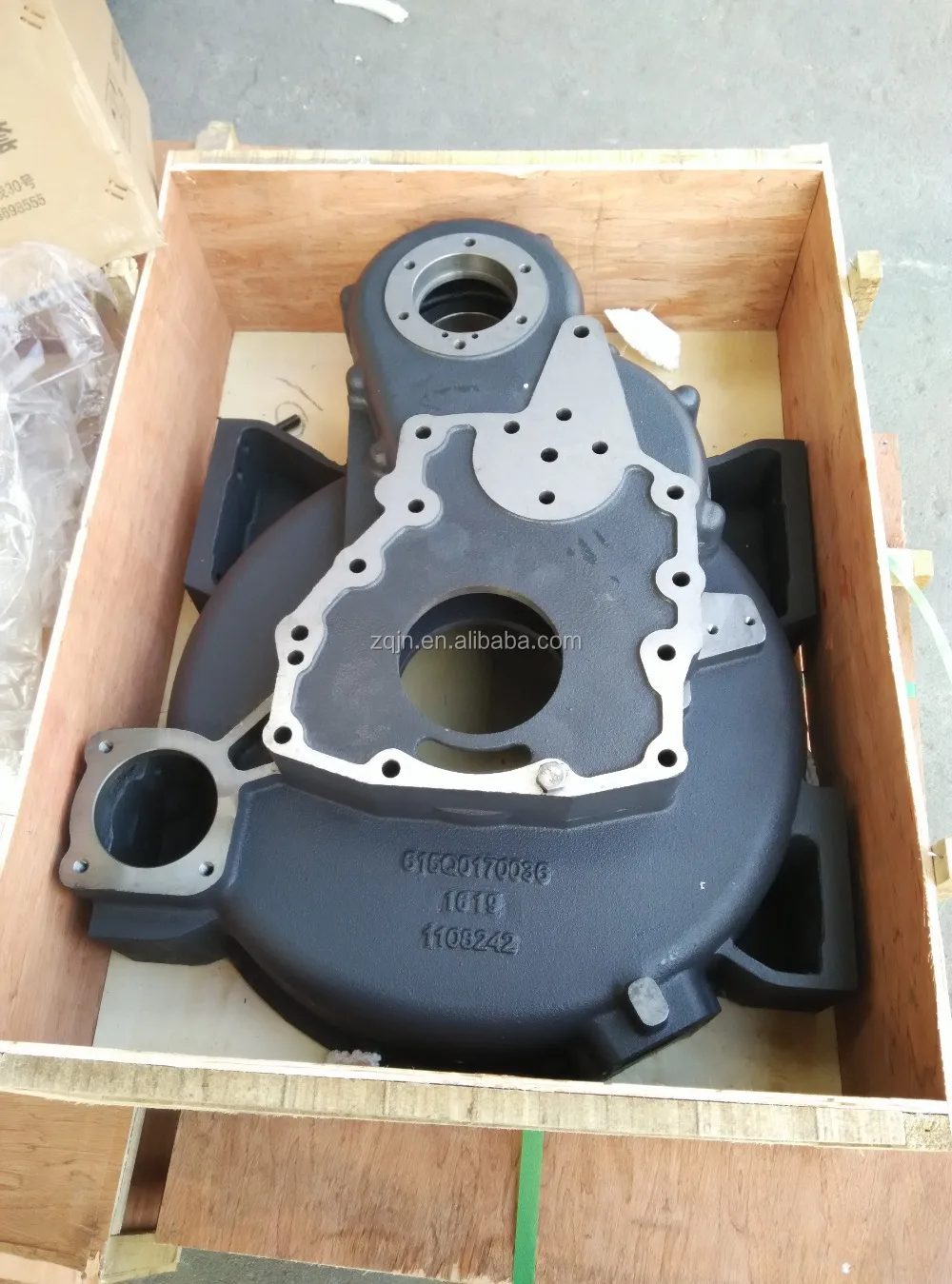 1500019035a Howo Concrete Mixer Truck Parts Rear Power Take Off Pto Flywheel Housing Buy Pto