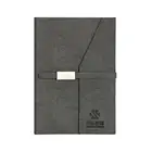 Executive pu leather notebook A5 custom logo planner office diary made in china