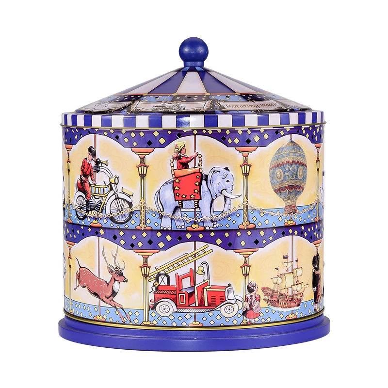 musical tin box