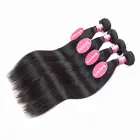 DaChic 100% Human Hair Weave Bundles remy Hair Weft Can Be Dyed And Bleached Indian Straight Hair