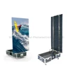 Flight case movement rental led display booth video screen portable type p6 p3.91 foldable led screen