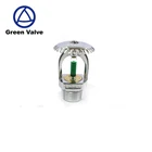 Green Valve Fire Sprinkler with Glass Bulb Sprinkler Spray Nozzle