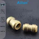 wholesale charging hose brass pipe push fit fittings tee casting 4 way brass fitting