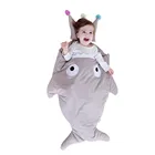 Breathable Lovely Infant Newborn Soft 100% Cotton Baby Sleeping Bag Sack with Zipper