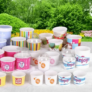 printed paper cups for icecream