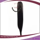 long straight black ponytail hair extensions