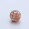 Custom-made fashion shell beads, Round shape , natural mother of pearl shell beads