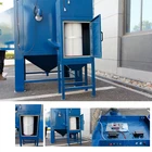 KAFAN-1212FTA Wheel Turntable Dry Sandblasting Machine