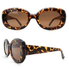 New Trend Hot Sale Sunglasses Women Men Assorted Colors Oval Retro Vintage Sunglasses