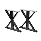 DIY Furniture Black Industry Table Leg Meta Iron Table Legs