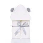 baby hooded bath towel mini organic baby towel