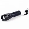 TH-0015 hot sale 10W waterproof telescopic aluminum alloy self defense tactical led flashlight for hunting