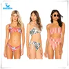2018 Wholesale Women Sexy Cheeky Brazilian Reversible Bikini Swimwear