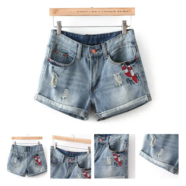 Women's Denim Shorts, 2015 summer style Women's Jeans Shorts, Hot Sale Ladies' Short Pants for Women Girls Plus Size S M L XL