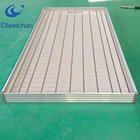 Professional plastic Flood and drain trays hydroponic systems
