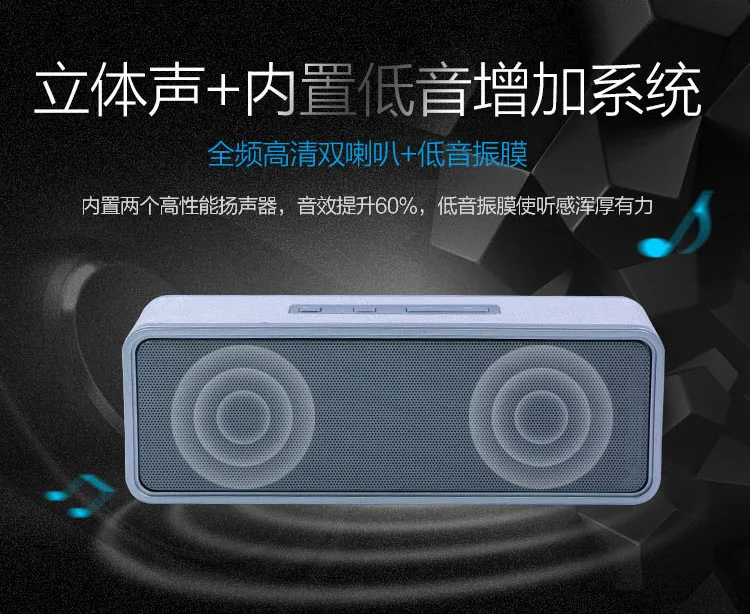2018 Cheap wireless bt speaker square shaped mini portable - ANKUX.COM