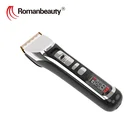 New Professional lithium battery electric wireless hair clipper for barber