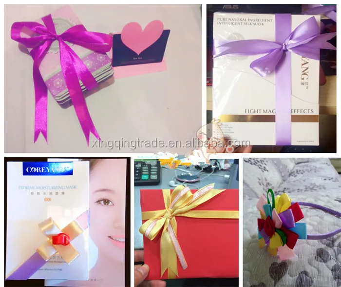 ribbons  usage: gift packaging ribbon, make hair bows, decorate