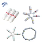 Disposable free sample feminine hygiene product oxygen organic cotton tampon brands for women female