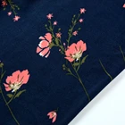 DTY brushed 100D144F fashion floral print polyester single jersey knitted fabric