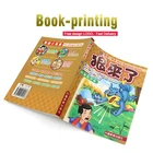 Student fairy tales book Full color custom design A4 size soft cover perfect binding books novels