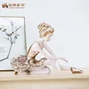 Custom home decoration fairy resin ballerina figurine for souvenir
