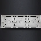 3 Gang Wall Mounted Plastic electrical Switch Box