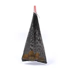 Pull with pull string string mouth black mesh bag farm packaging potato wholesale plastic mesh bag