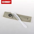white hotel plastic white comb cheap pocket hair comb