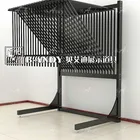 BA-1129 Material Durável do Metal Cremalheira de Exposição Tapete