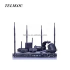 TELIKOU wireless intercom system for 4 users Full Duplex Radio & TV Broadcasting Equipment