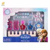 Disney Frozen Best Peel Off Nail Polish Deluxe Gift Set for Kids, Nail Stone Rhinestones, File and Toe Separators