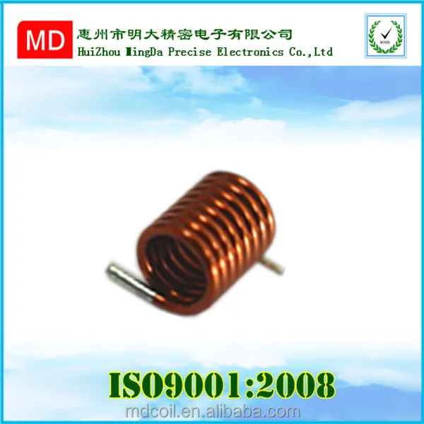 Copper Wire charger Coil/air core inductor coils/wireless tv antenna ROHS
