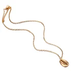 Handmade Gold Plated Jewelry Cowrie Shell Necklace