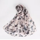 Factory Wholesale Price PromotionTurkey head fancy hijab custom silk scarf printing