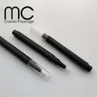 Empty Black Click Cosmetic Pen for Nail UV Gel Package with Brush C201+B01