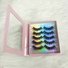 Trade Assurance Custom Package Box 5pairs Lash Book Handmade 3D Mink Eyelash