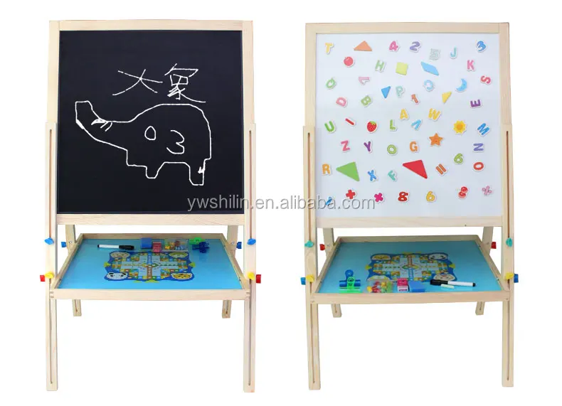 L'enseignement chevalet/artisanat peinture kit/velours noir affiches de coloration/planche à dessin électronique pour enfants/ardoise magnétique