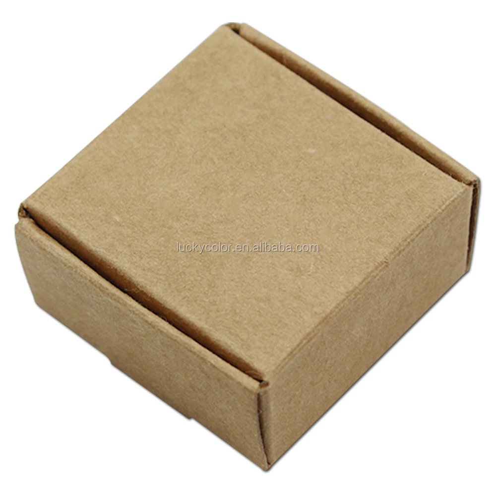 original kraft paper bow tie set up packaging box