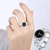 Wholesale Fashion Crystal Stone Wedding Rings Fashion Jewelry Watch Finger Ring for women