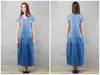 New arrival maxi dress Pure Flax Linen Women Clothing dress long dress