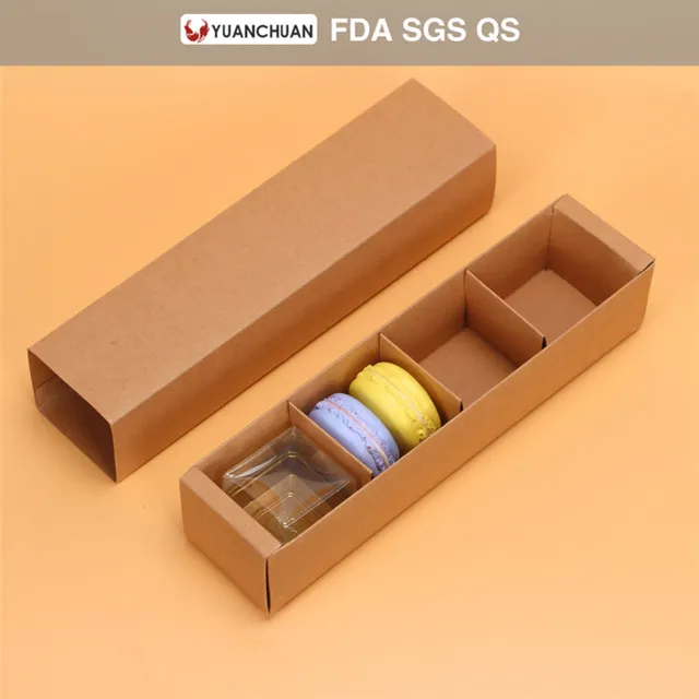 Customized decorative macaron packaging box