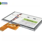 800(RGB) x480 tft lcd display, 24 BIT RGB /40PIN ST7262 with resistive touch 5.0 inch IPS tft lcd module